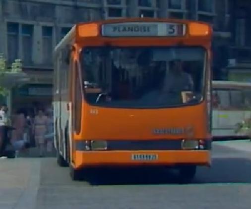  bus CTB, ligne 5, en 1981